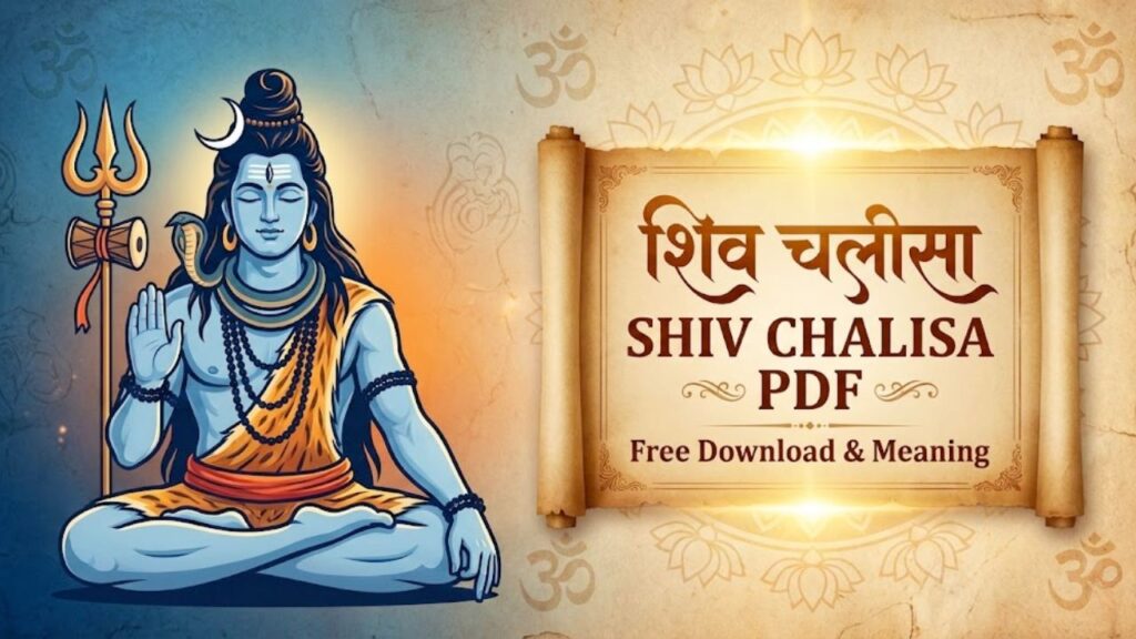 Shiv Chalisa PDF: Unveiling the Divine 40 Verses of Lord Shiva | Full Text, Meaning & Benefits Shiv Chalisa PDF