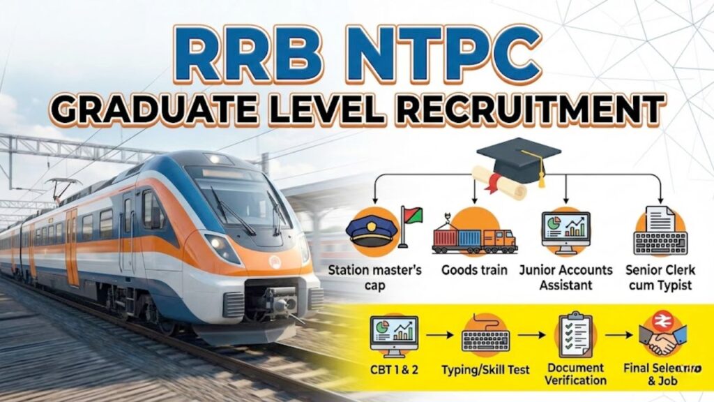 RRB NTPC Graduate Level Recruitment 2025: Application Status, 5810 Vacancies, Exam Date RRB NTPC Graduate Level Recruitment