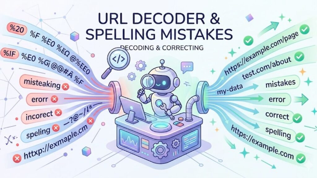 URL Decoder & Spelling Mistakes: Fix Broken URLs and SEO URL Decoder & Spelling Mistakes