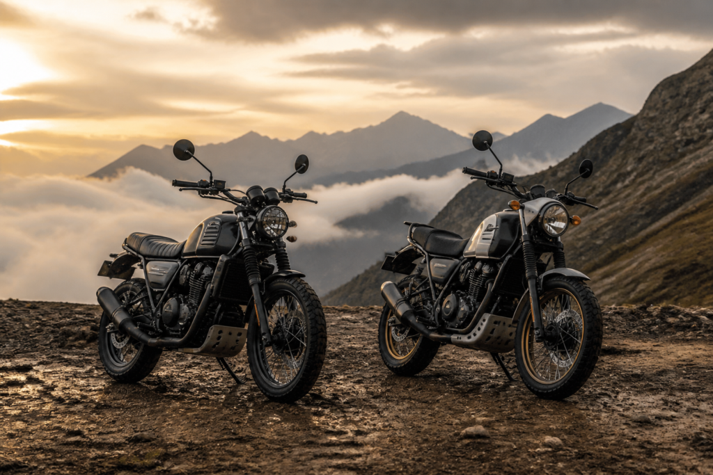 Yezdi Scrambler vs Royal Enfield Scram 440
